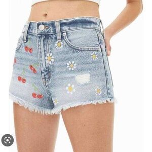 Vintage Inspired High Waisted Shorty Shorts
